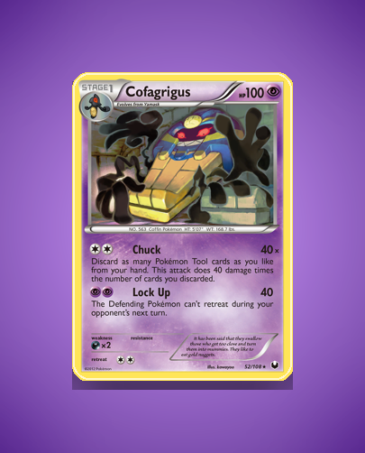 Cofagrigus (Dark Explorers) #52
