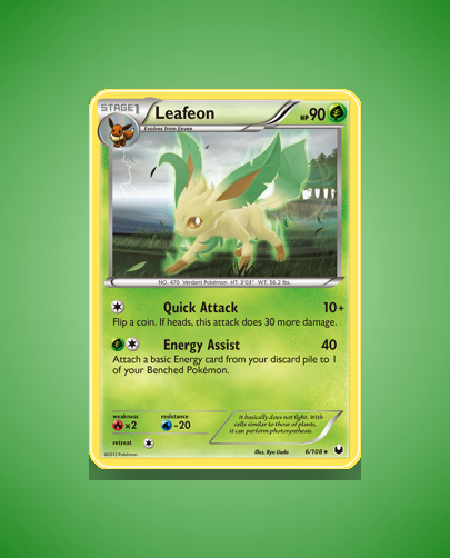 Leafeon (Dark Explorers) #6