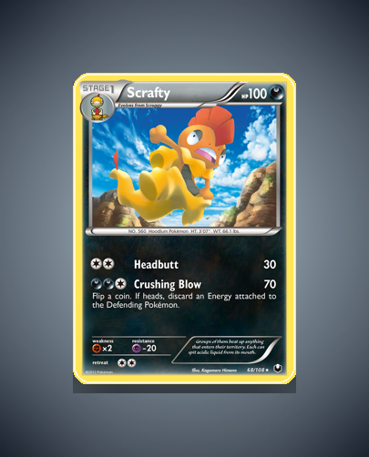 Scrafty (Dark Explorers) #68