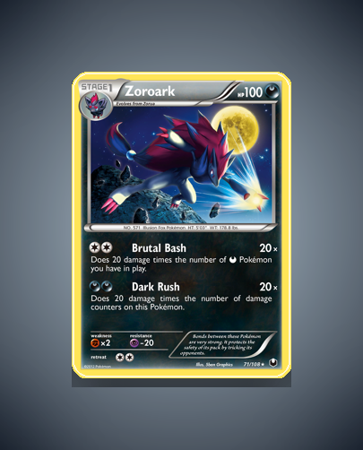 Zoroark (Dark Explorers) #71