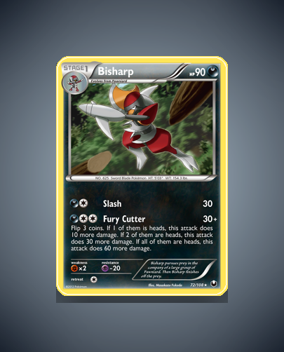 Bisharp (Dark Explorers) #72