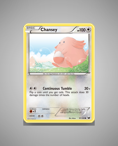 Chansey (Dark Explorers) #81
