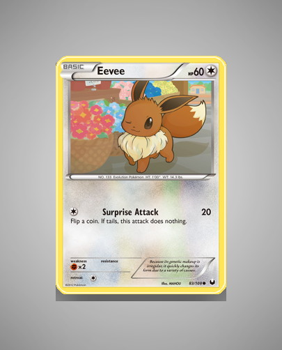 Eevee (Dark Explorers) #83