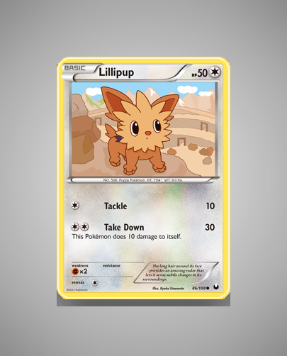 Lillipup (Dark Explorers) #86
