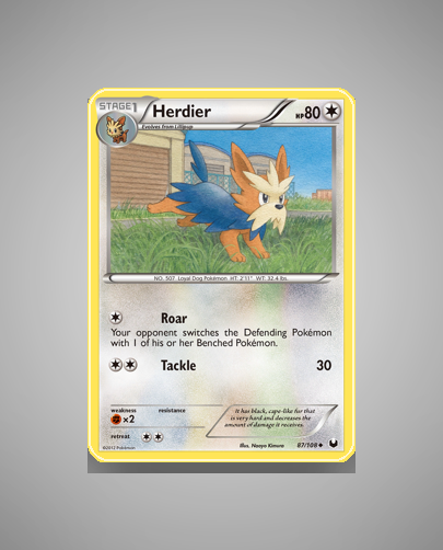 Herdier (Dark Explorers) #87