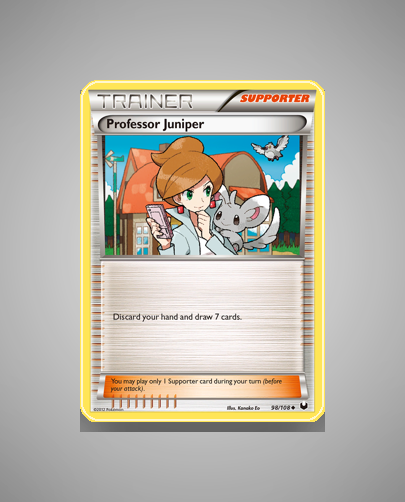 Professor Juniper (Dark Explorers) #98