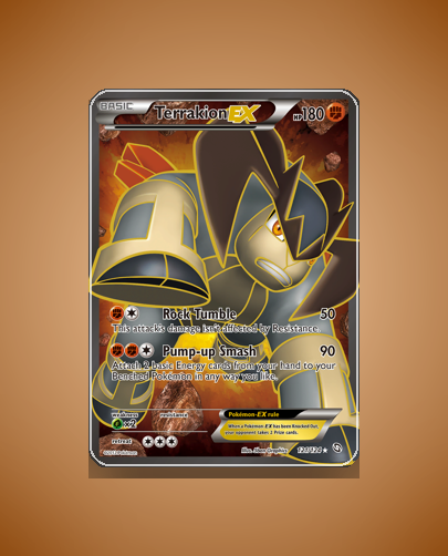 Terrakion-EX (Dragons Exalted) #121