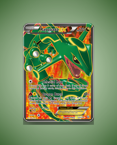 Rayquaza-EX (Dragons Exalted) #123