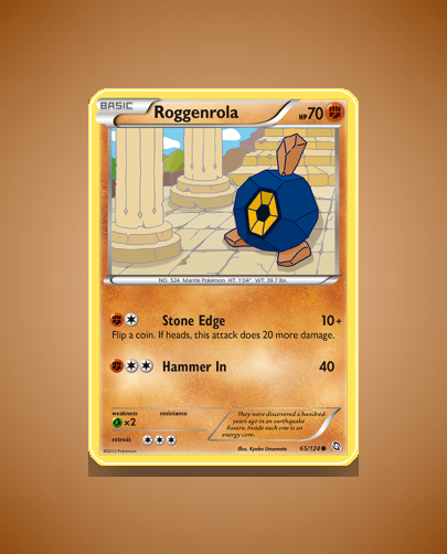 Roggenrola (Dragons Exalted) #65