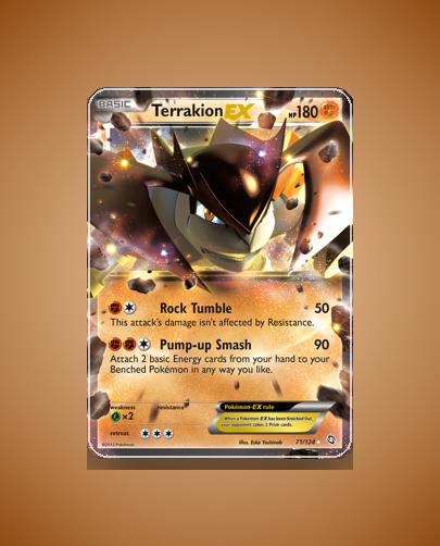 Terrakion-EX (Dragons Exalted) #71