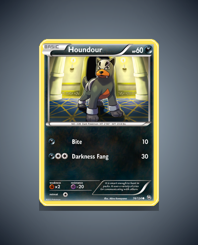 Houndour (Dragons Exalted) #74