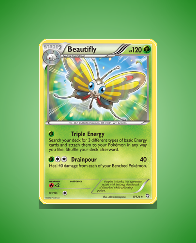 Beautifly (Dragons Exalted) #8