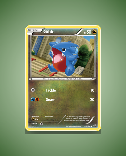 Gible (Dragons Exalted) #86