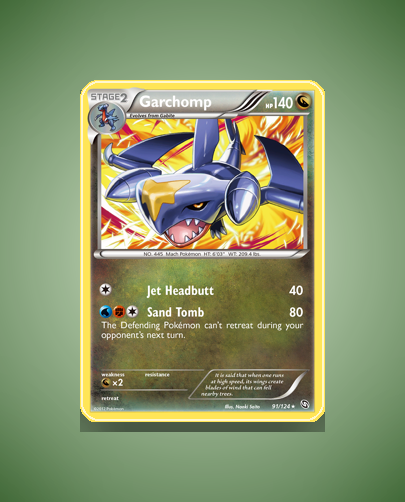 Garchomp (Dragons Exalted) #91