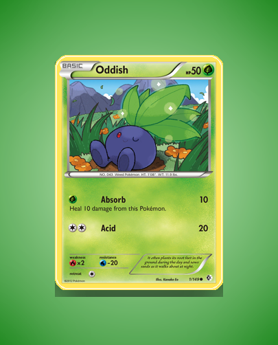 Oddish (Boundaries Crossed) #1