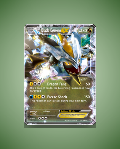 Black Kyurem-EX (Boundaries Crossed) #101