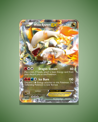 White Kyurem-EX (Boundaries Crossed) #103