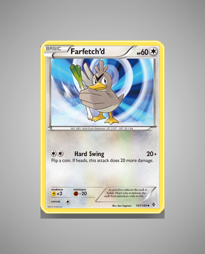 Farfetch'd (Boundaries Crossed) #107