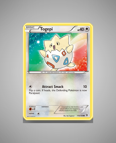 Togepi (Boundaries Crossed) #110