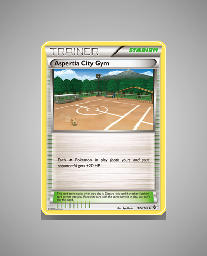 Aspertia City Gym (Boundaries Crossed) #127