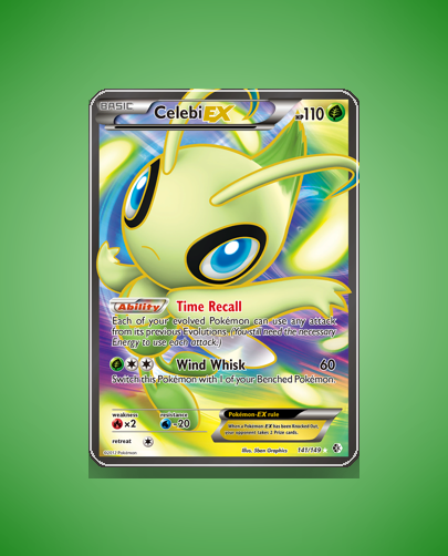 Celebi-EX (Boundaries Crossed) #141
