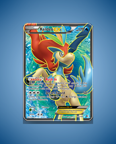 Keldeo-EX (Boundaries Crossed) #142