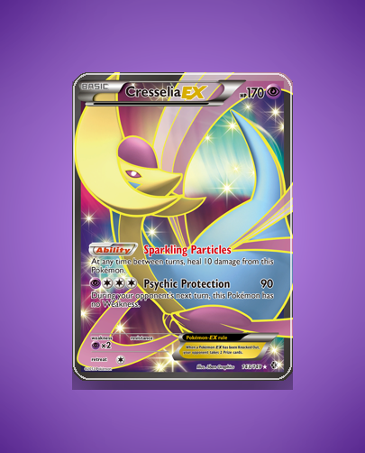 Cresselia-EX (Boundaries Crossed) #143