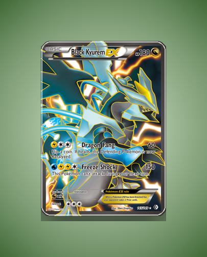 Black Kyurem-EX (Boundaries Crossed) #145