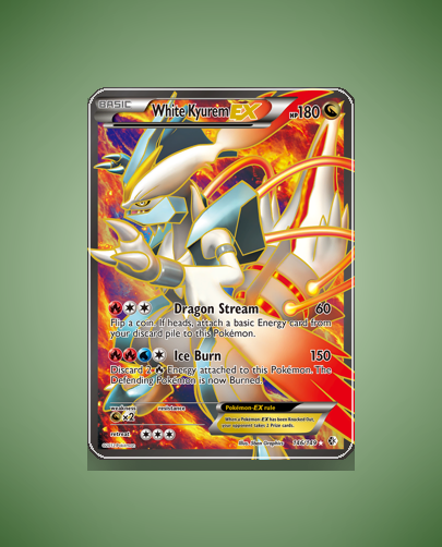 White Kyurem-EX (Boundaries Crossed) #146