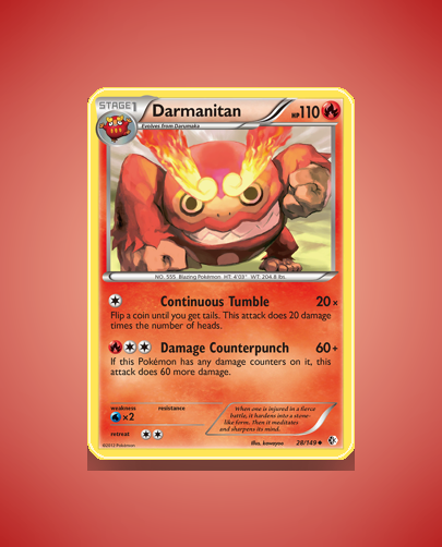 Darmanitan (Boundaries Crossed) #28