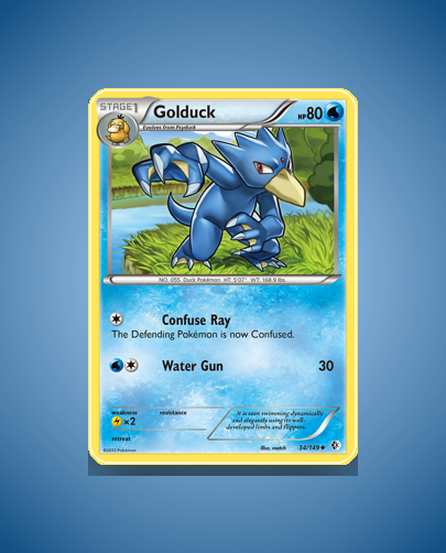 Golduck (Boundaries Crossed) #34