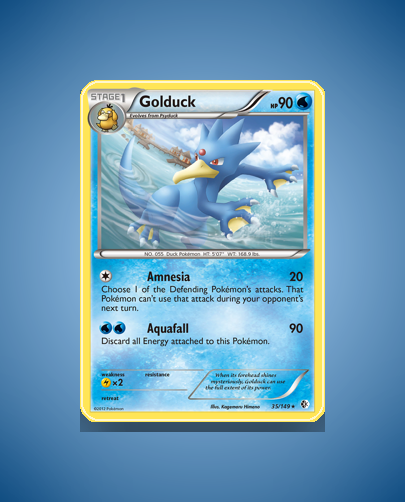 Golduck (Boundaries Crossed) #35