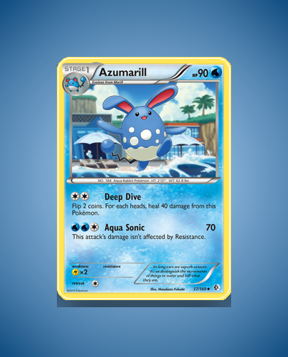 Azumarill (Boundaries Crossed) #37