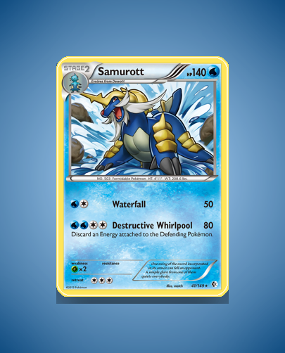 Samurott (Boundaries Crossed) #41
