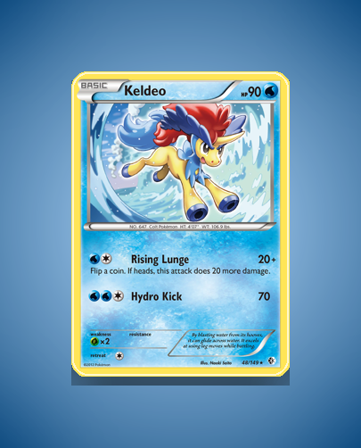 Keldeo (Boundaries Crossed) #48