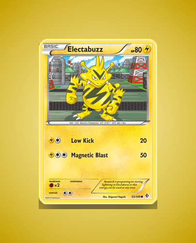 Electabuzz (Boundaries Crossed) #53