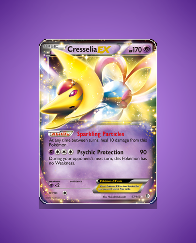 Cresselia-EX (Boundaries Crossed) #67