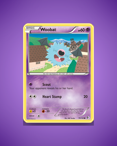 Woobat (Boundaries Crossed) #70