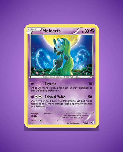 Meloetta (Boundaries Crossed) #77