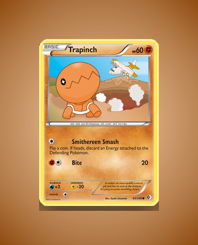 Trapinch (Boundaries Crossed) #83