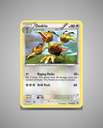 Dodrio (Plasma Storm) #100
