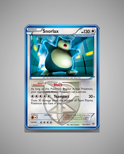 Snorlax (Plasma Storm) #101