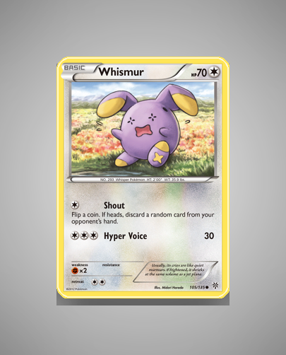 Whismur (Plasma Storm) #105
