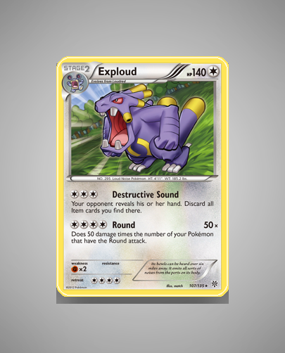 Exploud (Plasma Storm) #107