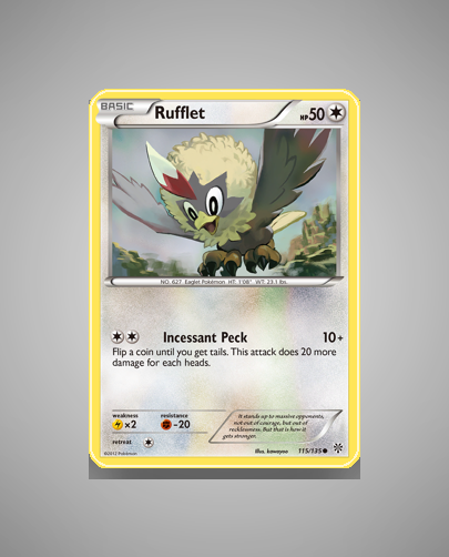 Rufflet (Plasma Storm) #115