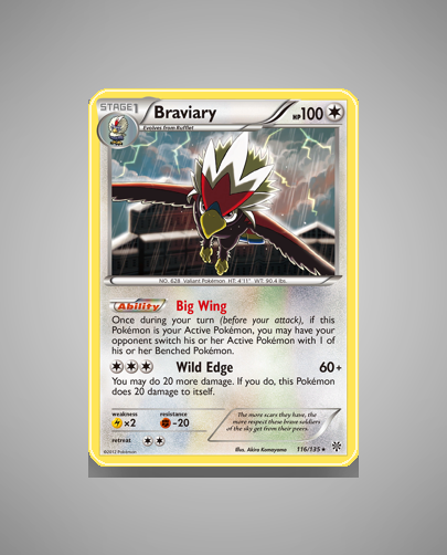 Braviary (Plasma Storm) #116