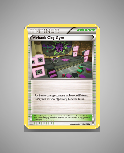 Virbank City Gym (Plasma Storm) #126