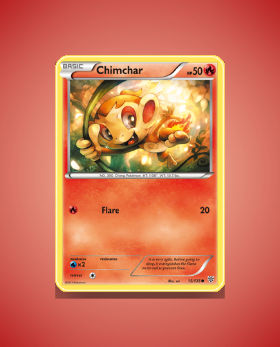 Chimchar (Plasma Storm) #15