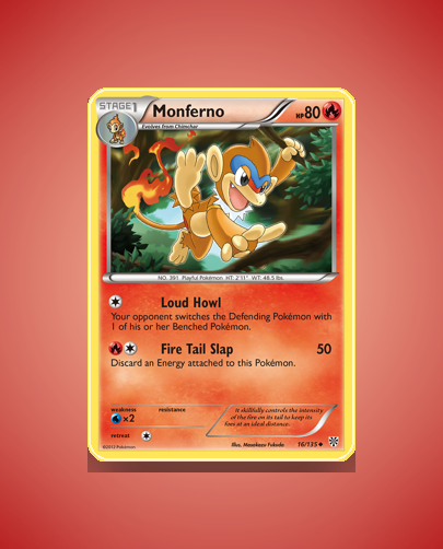 Monferno (Plasma Storm) #16