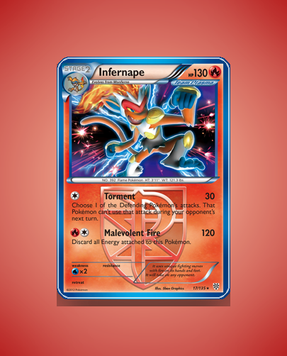 Infernape (Plasma Storm) #17